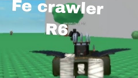 Roblox Fe Script Showcase | Fe crawler R6 | Fluxus and Hydrogen