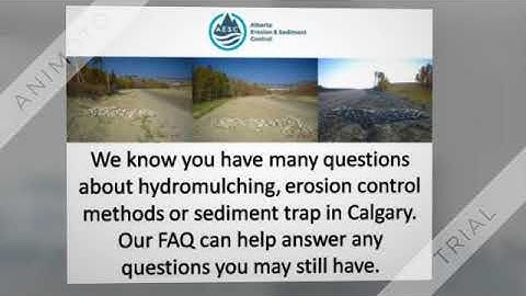 Sediment Trap in Calgary