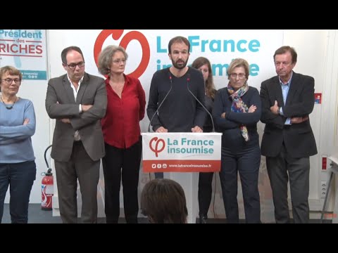 Conférence de presse la France insoumise et APRÉS - #ConfPresseFi