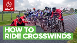 How To Ride Crosswinds Like A Pro | Echelons & Excitement! screenshot 3