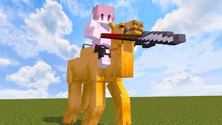 I Invented Camel Jousting In Minecraft?!