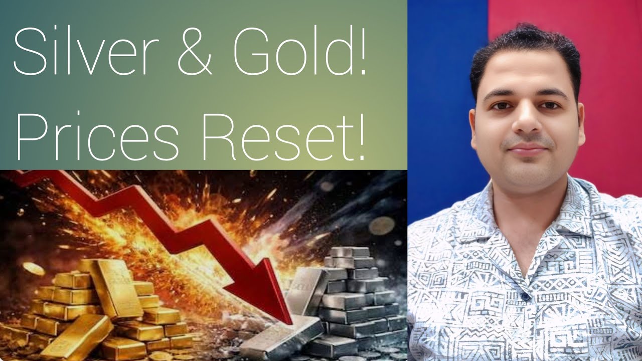 Silver & Gold Price Crash Explained | Bankers Short Positions, Premium ...