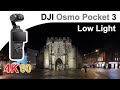 DJI Osmo Pocket 3 l Low Light , D-Log M | Normal Video Mode | @DJI