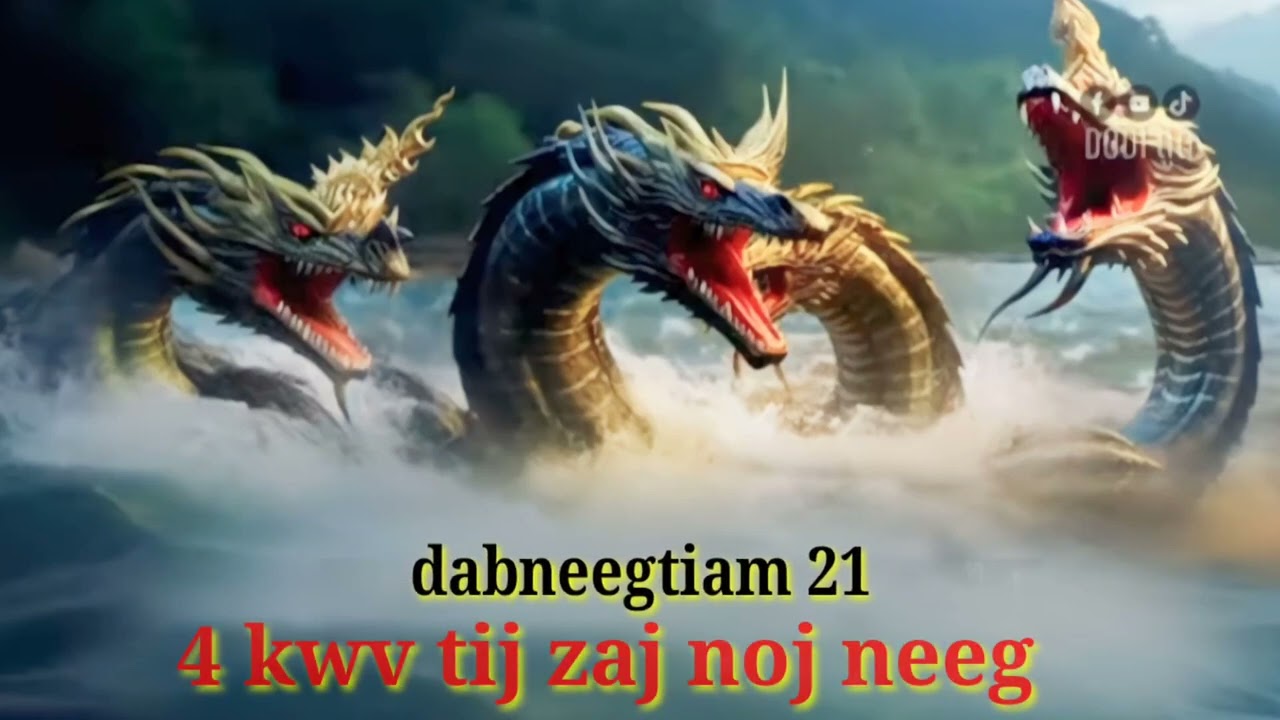 DAB NEEG   4 kwv tij zaj los nyab laj teb los noj neeg coob heev