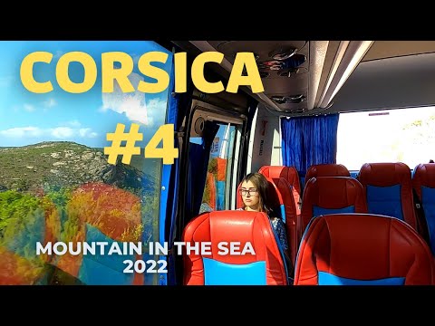 4. Mountain in the sea 2022. Bus Saint Florent - L’Île-Rousse. Corsica. France.