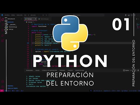 [PYTHON] Introducción al módulo de preparación del entorno de programación