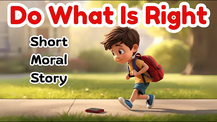 Short Story In English | Moral Stories In English For Kids | Do What Is Right | Story In English