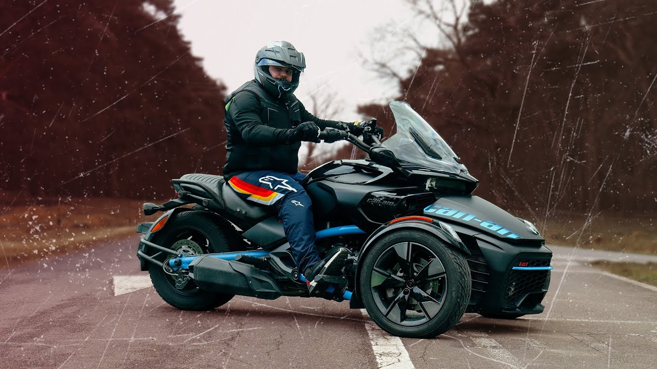 l'esprit motard peut-il avoir 3 roues ? - Essai moto Can-Am Spyder F3-S ...
