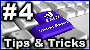 Reposition Controls And Resize Controls in Visual Basic. EasyVB