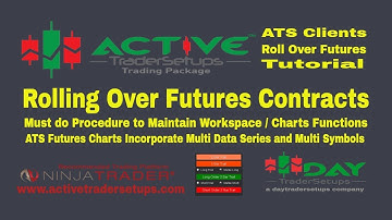 Rolling Over Futures Contracts on NinjaTrader 8 - Active Trader Setups Education Series