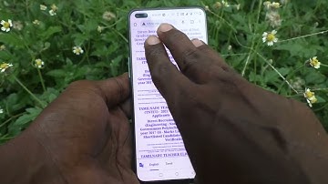 How to take 3 fingers swipe screenshot in Oneplus Nord