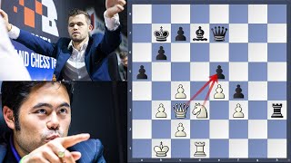 Carlsen beats Nakamura in great style, Nakamura and Anand share lead on  5.5/8