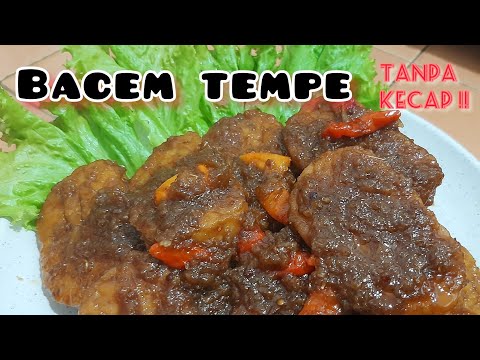 Resep Tempe Bacem Tanpa Kecap