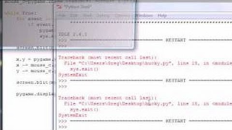 Game Development Tutorial - 3 - Completed Pygame Program