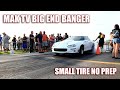 Muncie dragway big end banger  show mod vs party pack in the finals