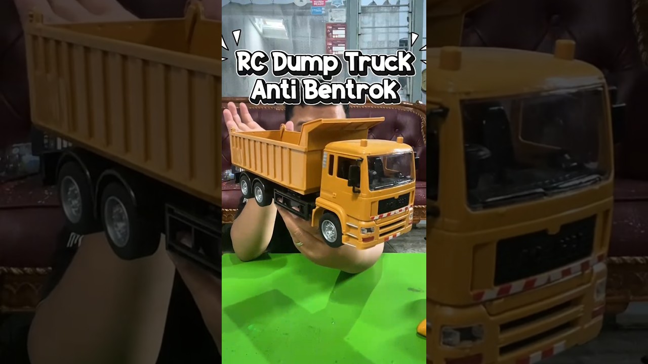 Remote Control RC Dump Truck Anti Bentrok