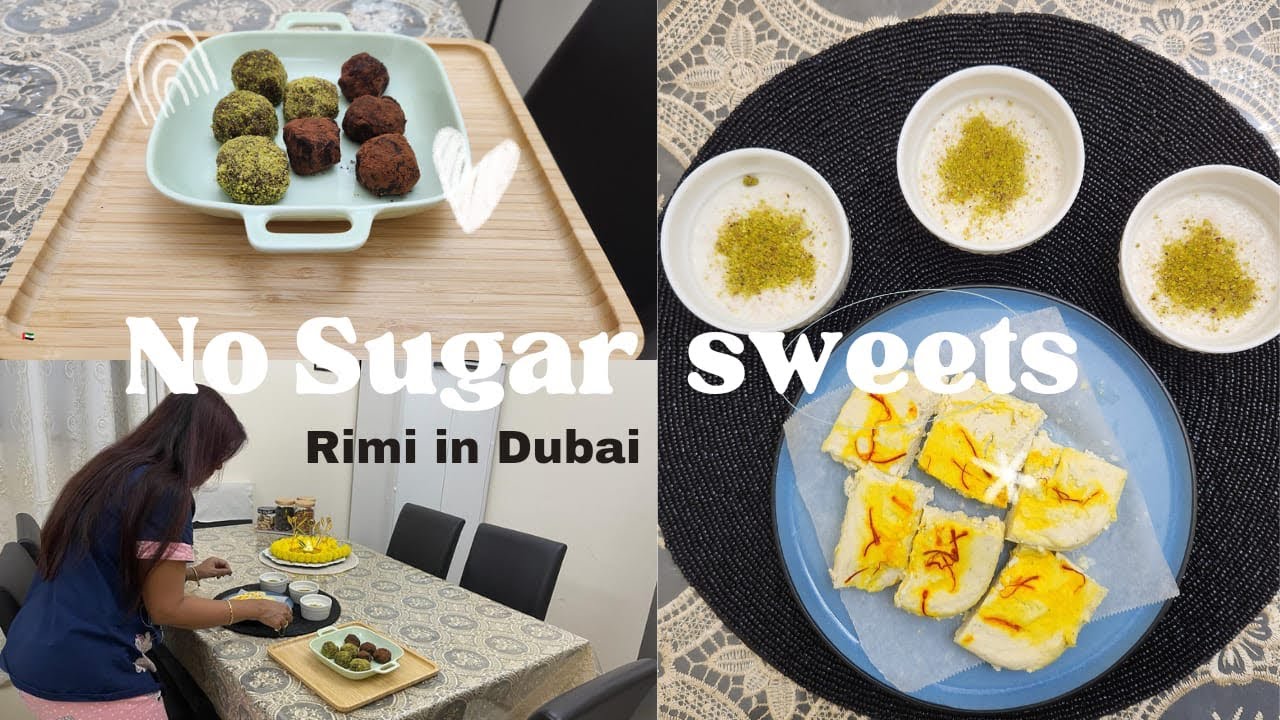 3 Sugar free sweets Diwali special Quick sweet dishesTruffles