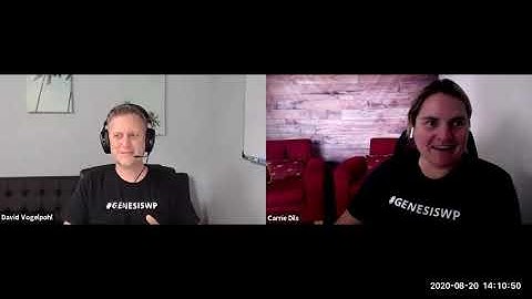 Genesis Shapers Video Update August 2020