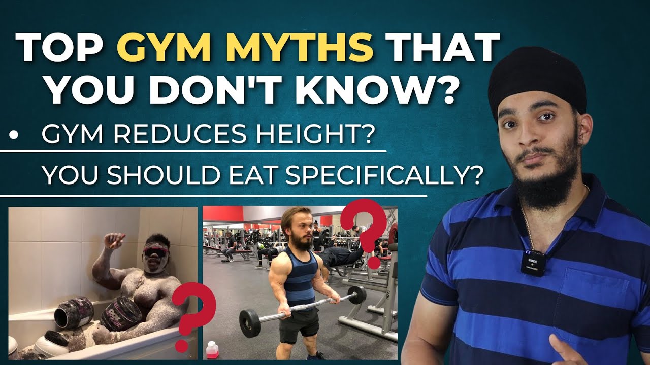 Does GYM Workout Effect On HEIGHT GROWTH ? Top Gym Myths!! Fit