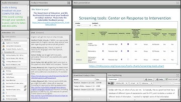 Excerpt 4: Identifying Screening and Progress Monitoring Tools (REL Northeast)