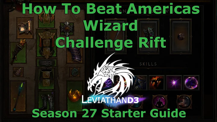 [Diablo 3] How To Beat Wizard Challenge Rift | Season 27 Starter Guide | Americas