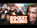 SDROGO CORSE su FORTNITE!!! [Rocket Racing] - con Blur, Marza, Fazz, ManuuXO, JTaz, Kokeshi e Nezak