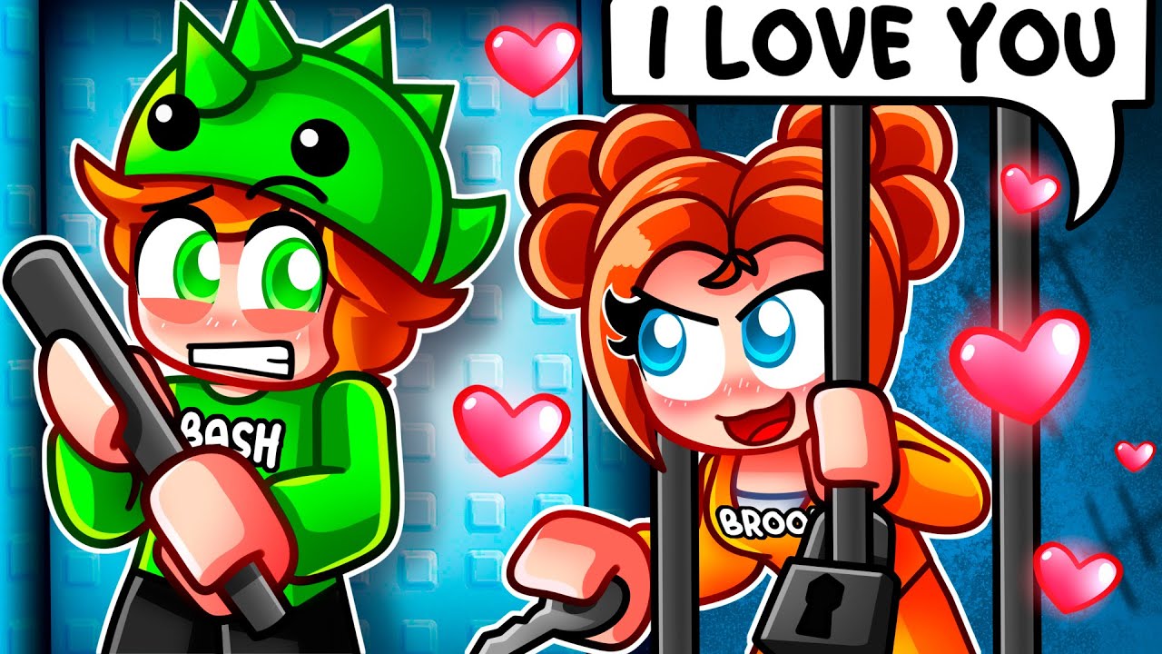 Escaping My Crush's Prison in Roblox!