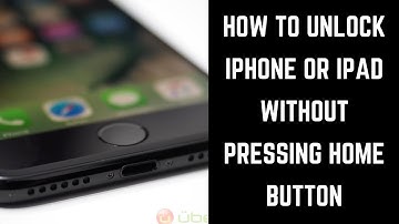 How to Unlock iPhone or iPad Without Using the Home Button