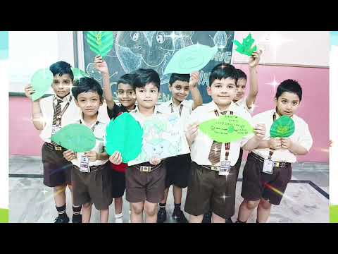 World Earth Day-My Green Promise Leaf Garland Activity by students of Grades I \u0026 II. #mountcarmelchd
