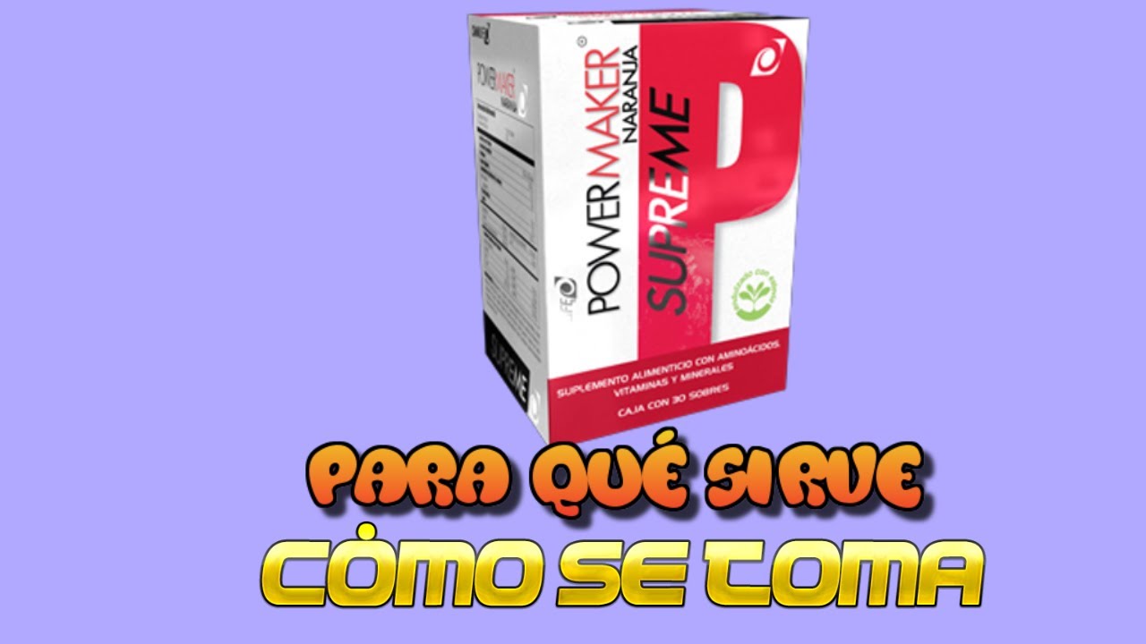 Cómo se toma el power maker de omnilife Testimonio 2022 YouTube