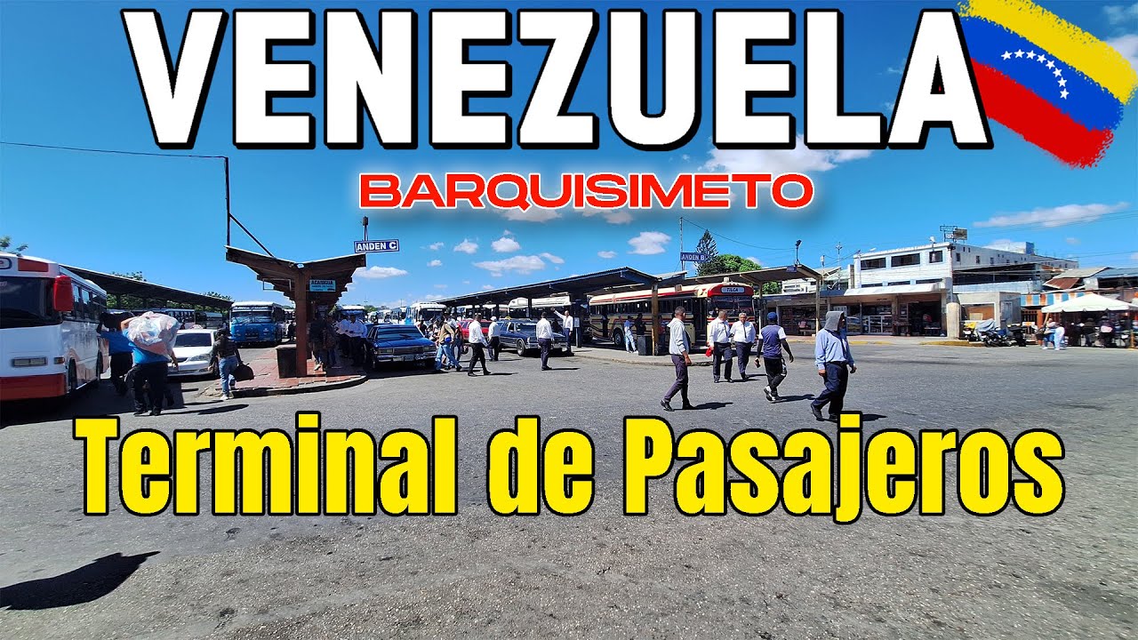 RECORRIMOS todo el TERMINAL y vimos pocos pasajeros  , Barquisimeto, Venezuela