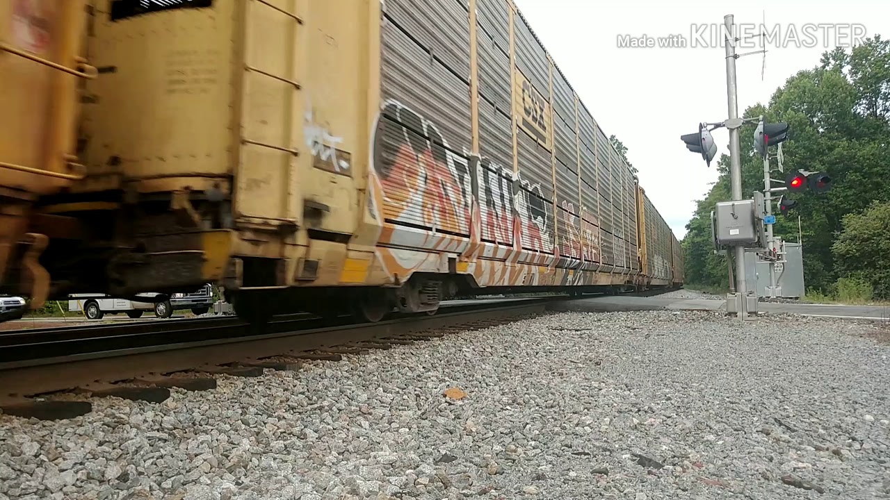 3 CSX Trains in Kennesaw, GA 52220 YouTube