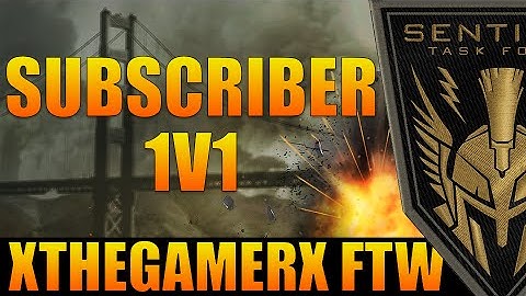 Call of Duty Advanced Warfare: SUBSCRIBER 1v1 - DeltaElite vs XTheGamerX FTW  - (COD 1v1)
