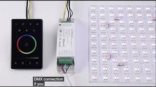 How to add LTECH UB SERIES PANEL and Bluetooth driver B5 DMX 4A S into L HOME app  1 screenshot 1
