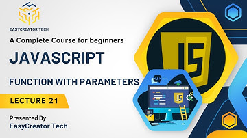 JavaScript Functions with Parameters Tutorial in Hindi