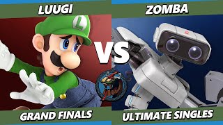 Valhalla IV GRAND FINALS  Zomba (ROB) Vs. Luugi (Luigi) Smash Ultimate  SSBU