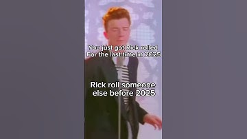 Get Rick rolled😭 #rickroll #2025 #lastvideoof2024 #fyp #shorts #viral #minecraft #warden #gameplay