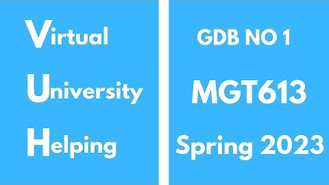 MGT613 GDB NO 1 Spring 2023(Production & Operations Management)100% correct solution#education