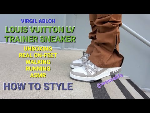 【超希少】louis vuitton virgilabloh lvtrainer