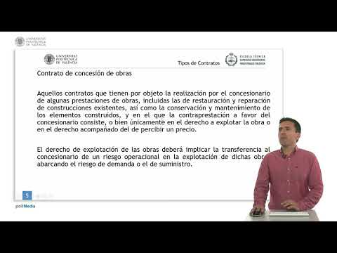 Ley de Contratos del Sector Público. Tipos de Contratos. |  | UPV