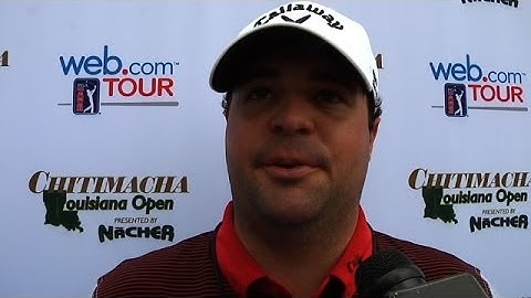 Jonathan Randolph interview after Round 2 of Chitimacha