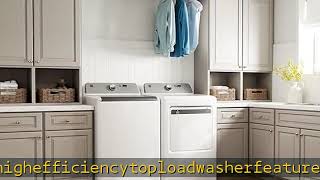 Kenmore 4.4 cu. ft. Top Load Washer with Triple Action Agitator for Tough Dirt &amp; Stains-Reduce Laun