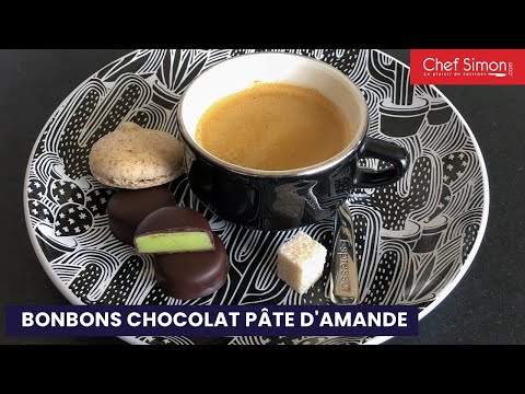 Bonbons de Chocolat à la Pâte d'Amande - Les Chocomaniaks