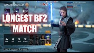 THE LONGEST BF2 MATCH EVER | Supremacy - Star Wars Battlefront II