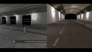 Gmod Car Crash: splitscreen