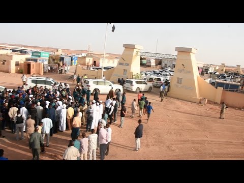 زيارة رئيس مجلس الوزراء د كامل إدريس إلى معبر أشكيت بوادي حلفا في الولاية الشمالية