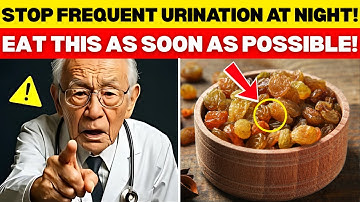 Doctors are shocked! These 4 DRY FRUITS Before Bed STOP Frequent Urination Naturally