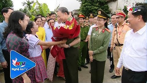 Bộ trưởng Bộ Công an dự ngày hội đại đoàn kết toàn dân tộc tại Hưng Nguyên