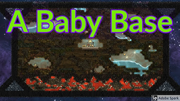 Baby Base 1 : Mini base mod, not much to work with : Oxygen not included