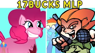 Friday Night Funkin' VS Pinkie Pie VS Pico & Rainbow | 17Bucks: Smile (FNF MOD) (My Little Pony)